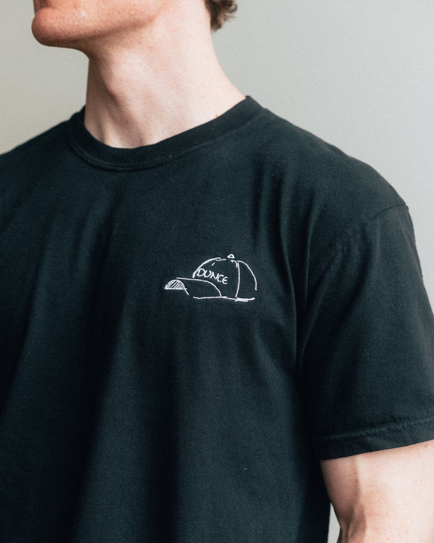 Dunce Cap Embroidered Heavyweight Tee